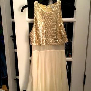 Speechless Sequin and Sheer Dress